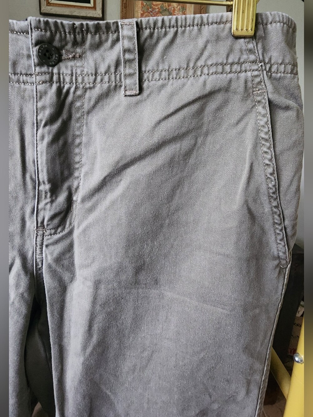 Vtg Ralph Lauren Green Label Relaxed Wide Leg Chino Y2K EUC 12 - Picture 2 of 7